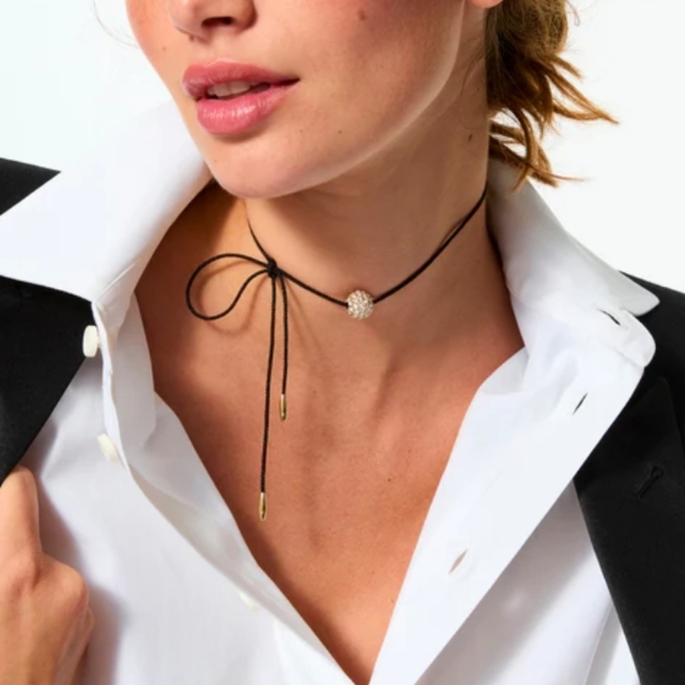 NWT Roxanne Assoulin The Pavé Ball Necklace